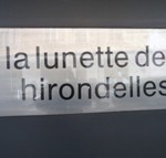 Plaque lunette des hirondelles - monplaisir lyon 8