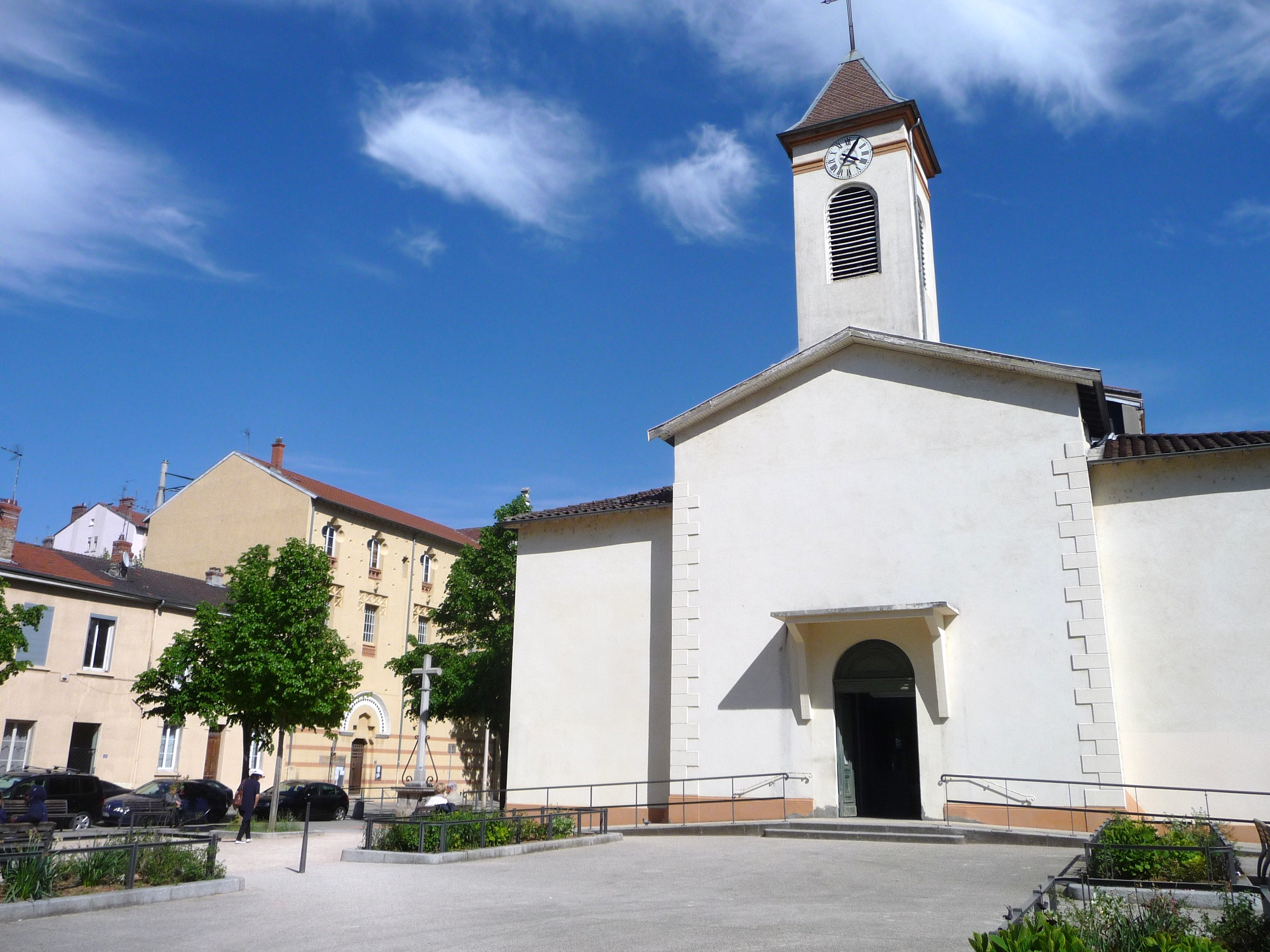 CIL Monplaisir - Histoire du quartier de Monplaisir Lumière - Lyon 8ème - Eglise Saint Maurice de Monplaisir 