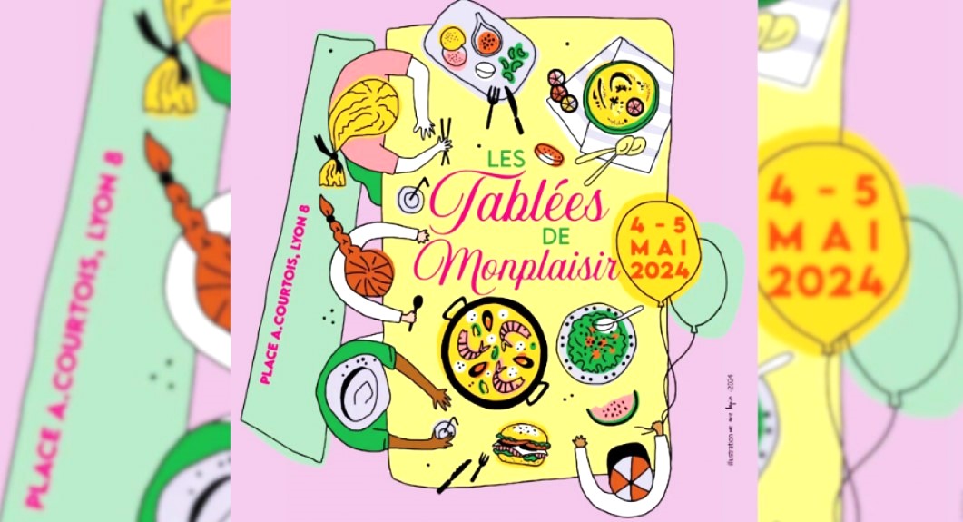 CIL Monplaisir - Animations : Les Grandes tablées place Ambroise Courtois