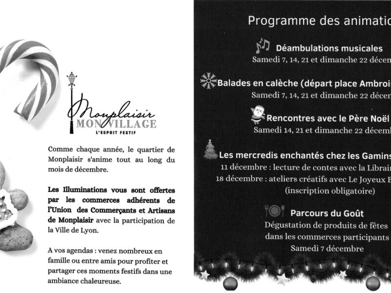 CIL Monplaisir - animations : Comité des fêtes des commerçants de Monplaisir