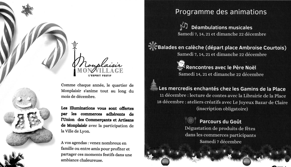 CIL Monplaisir - animations : Comité des fêtes des commerçants de Monplaisir