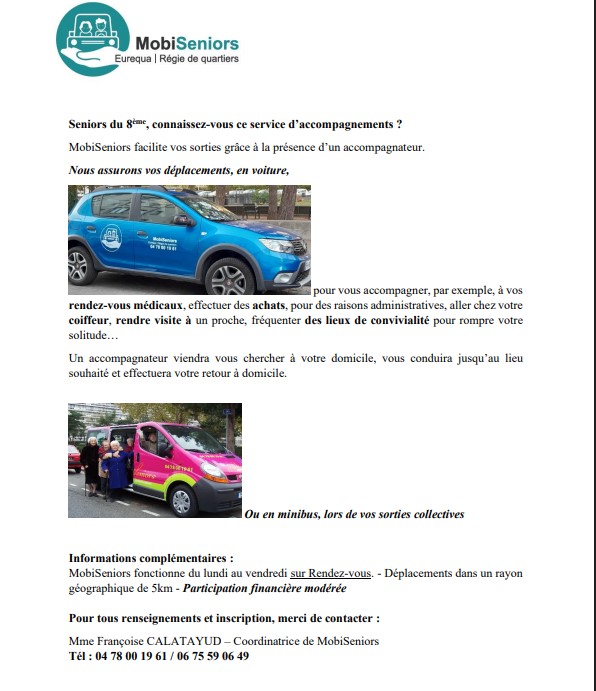 Cil Monplaisir - Services Séniors de quartier Cil Monplaisir - Services Séniors de quartier