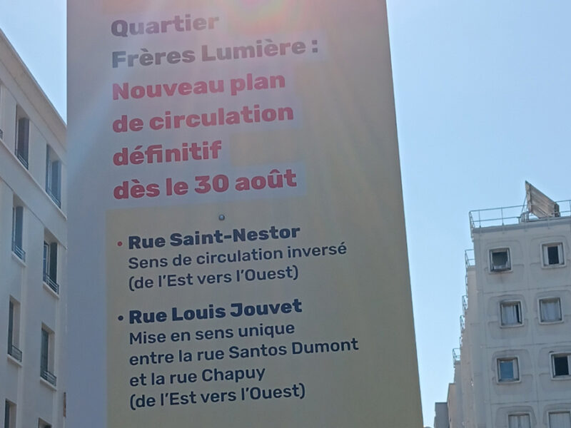 CIL Monplaisir- actualités : nouveaux panneaux installés