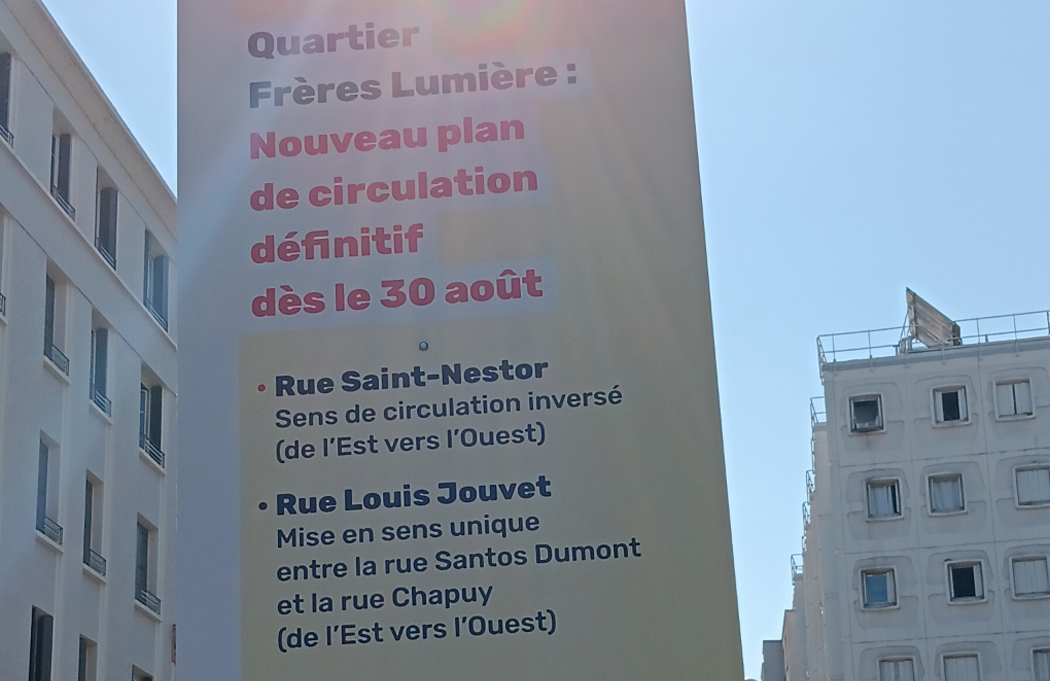 CIL Monplaisir- actualités : nouveaux panneaux installés