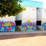 CIL Monplaisir - Fresque à l'école Simone Signoret