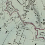 CIL Monplaisir - Histoire : La lunette de l'hirondelle, entre le Fort de La Motte et le Fort de Villeurbanne