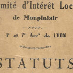 CIL Monplaisir - Histoire : Les statuts de l'Association