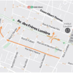 CIL Monplaisir - Annonce du nouveau plan de circulation sur l'Avenue des Frères Lumière